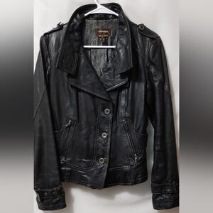 Danier Italian Leather Jacket  Size Small